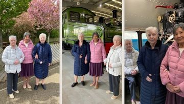 Greenways Court Residents enjoy a trip out